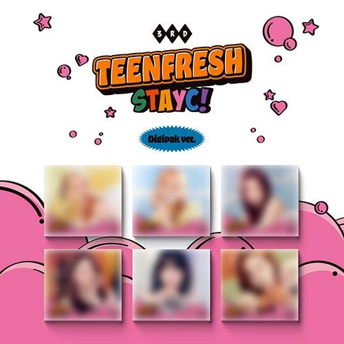 [SET/6 Albums] STAYC - The 3rd Mini Album: TEENFRESH (Digipak Ver.)