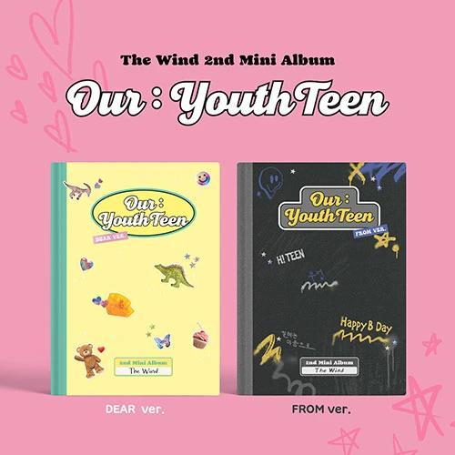 SET 2 EA Album The Wind (The Wind) - 2nd Mini Album [Our : YouthTeen]