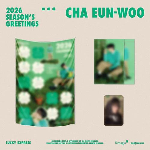 CHA EUN-WOO - 2026 SEASON'S GREETINGS MD / Fabric Calendar SET