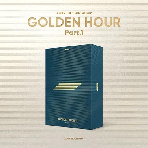 ATEEZ - 10th Mini Album [GOLDEN HOUR : Part.1] (BLUE HOUR VER.)