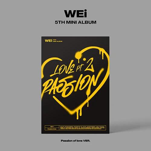 WEi - 5th Mini Album [Love Pt.2 : Passion (Passion of love VER.)]