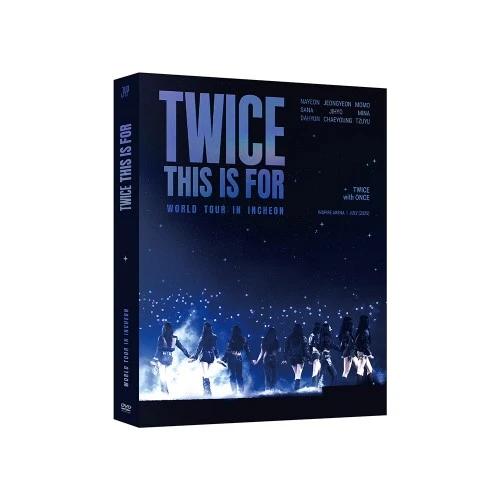 TWICE [THIS IS FOR] WORLD TOUR IN INCHEON DVD