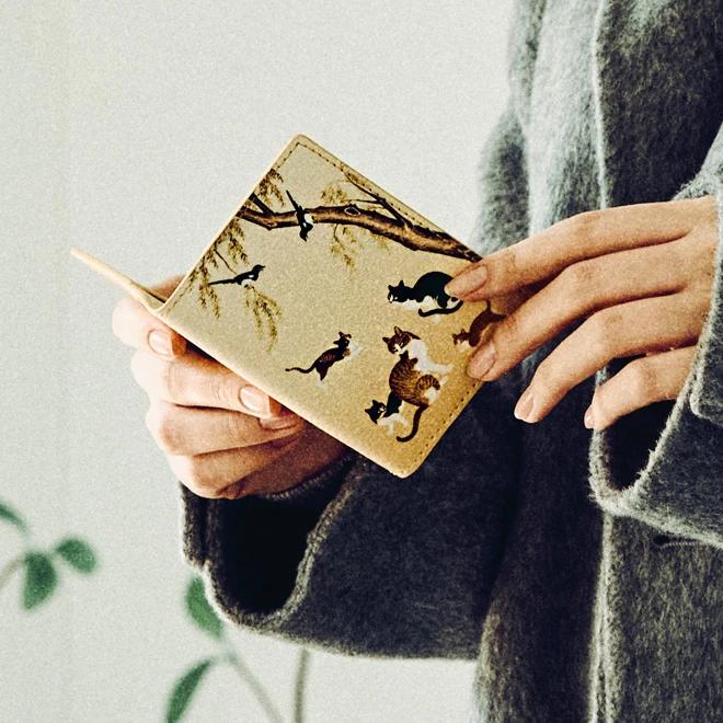 Card Wallet (Cat) - National Museum of Korea Specialty Product