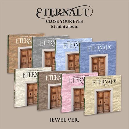 [SET/Album 8 EA] CLOSE YOUR EYES - The 1st Mini Album [ETERNALT] (JEWEL Ver.)