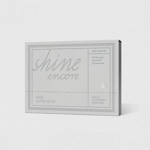 KIM SUNG KYU - SOLO CONCERT [SHINE ENCORE] (DVD)