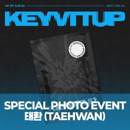[Taehwan][7/3 Special Photo Event] KEYVITUP - 1ST EP ALBUM [KEYVITUP] (BEST ONE Ver.) (Platform)