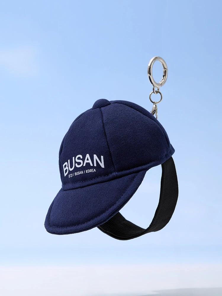 BT21 Busan Baseball Cap Keyring