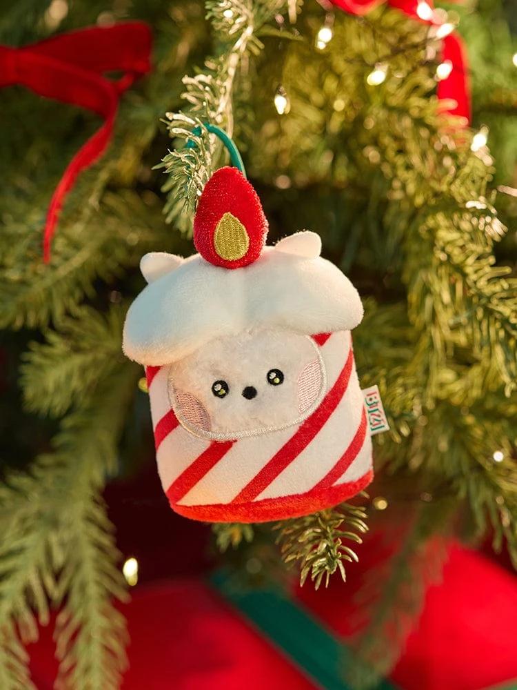 BT21 RJ Mini minini Petit Holiday Ornament Figure Keyring