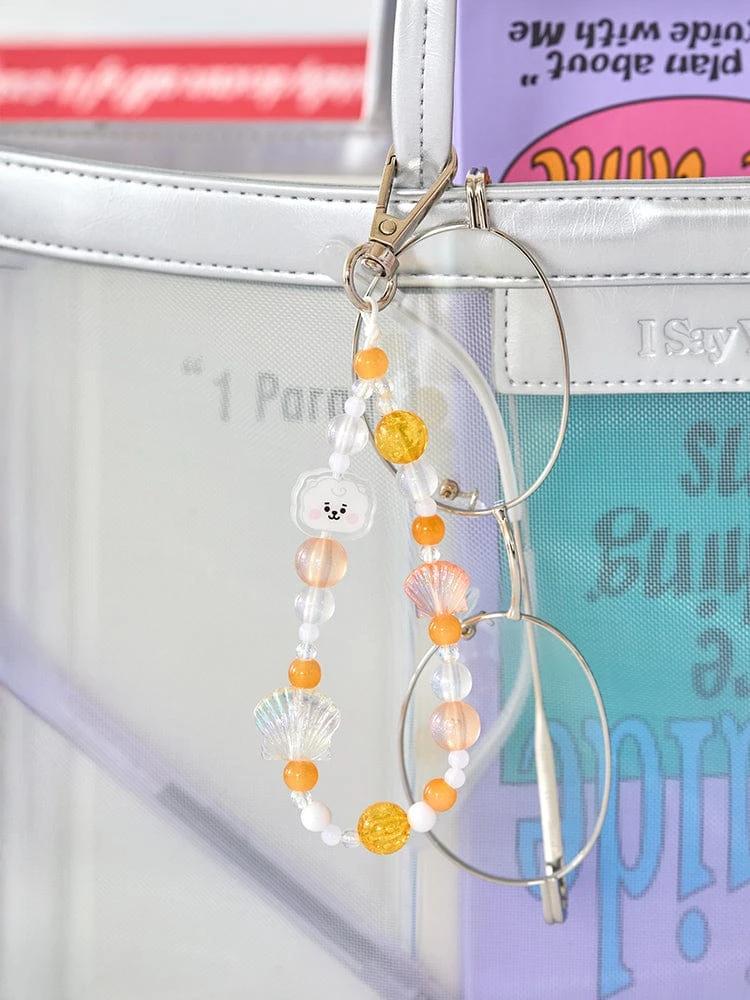 BT21 RJ BABY PEARL Beads Keychain