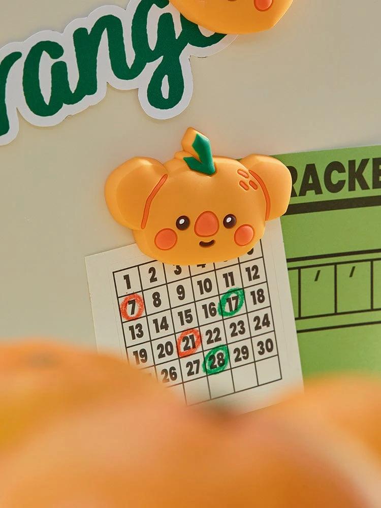 BT21 KOYA Baby Orange Party Silicone Magnet
