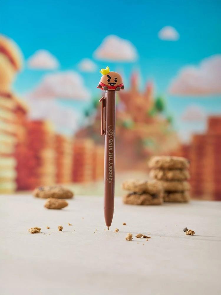 BT21 SHOOKY THE KING FIGURE BALLPOINT PEN
