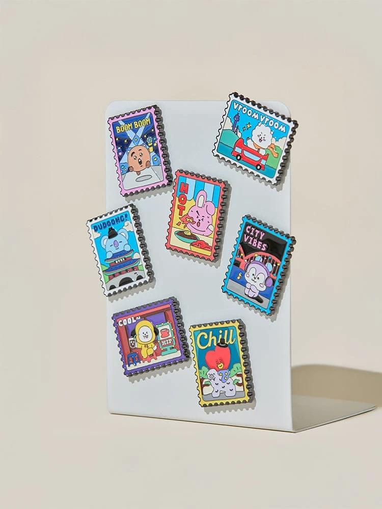 BT21 Seoul Edition Metal Magnet