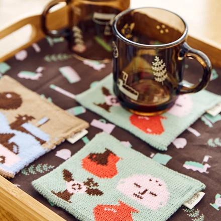 Knit Coaster National Jinju Museum - Specialized Product