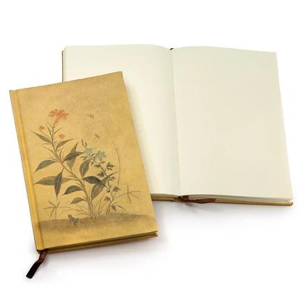 Chosungdo Silk Hardcover Notebook (Flowers)