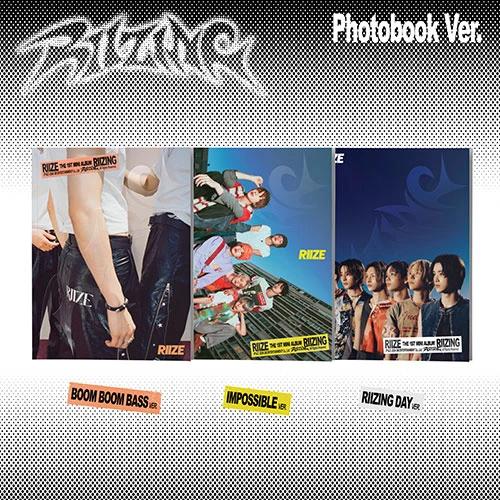 SET/Album 3 EA RIIZE - Mini Album 1 [RIIZING] (Photo Book Ver.)