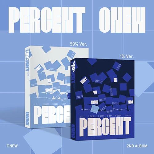 ONEW - Regular Album 2nd [PERCENT] (Photobook Ver.)