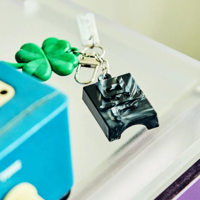 Hangul Metal Type Keyring - 20th Anniversary Commemorative Product of Yongsan