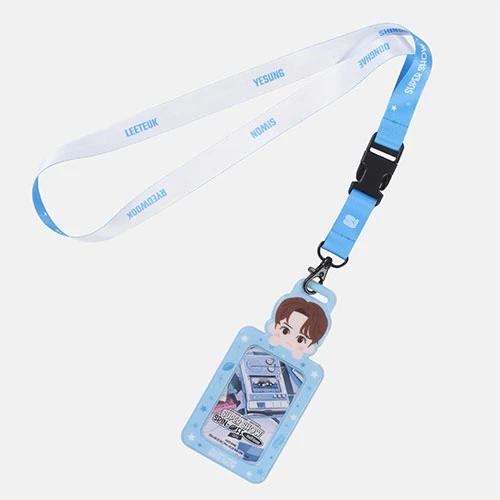 Super Junior - 2024 SUPER JUNIOR [SUPER SHOW SPIN - OFF : Halftime] Concert Goods / CHARACTER TICKET HOLDER + LANYARD SET