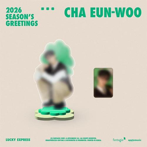 CHA EUN-WOO - 2026 SEASON'S GREETINGS MD / ACRYLIC TURNING STAND