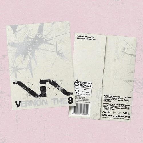 V8 (SEVENTEEN) - 1st Mini Album 'V8' Weverse Albums ver.