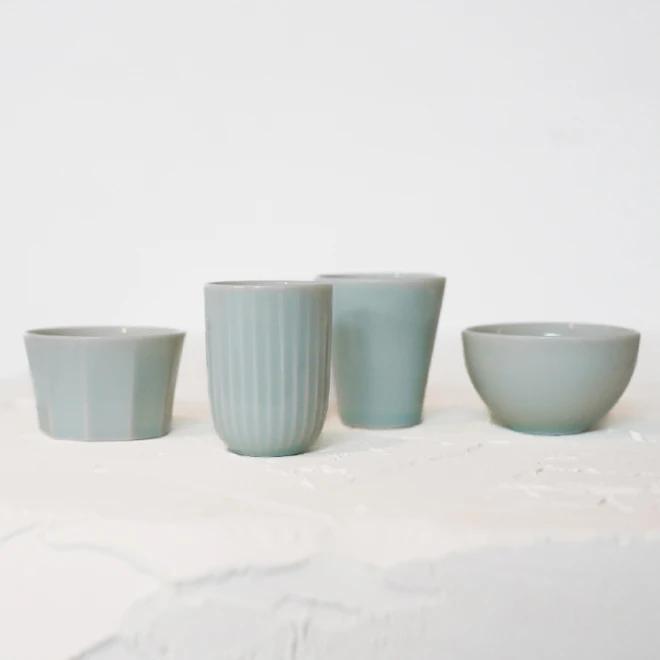 Ceramic Liquor Cup Set (4P) (Single Purchase)