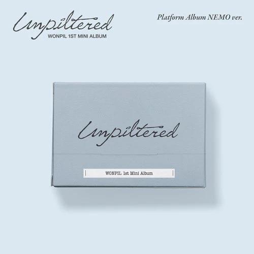 Won Pil (DAY6) - 1ST MINI ALBUM [Unpiltered] (Platform)