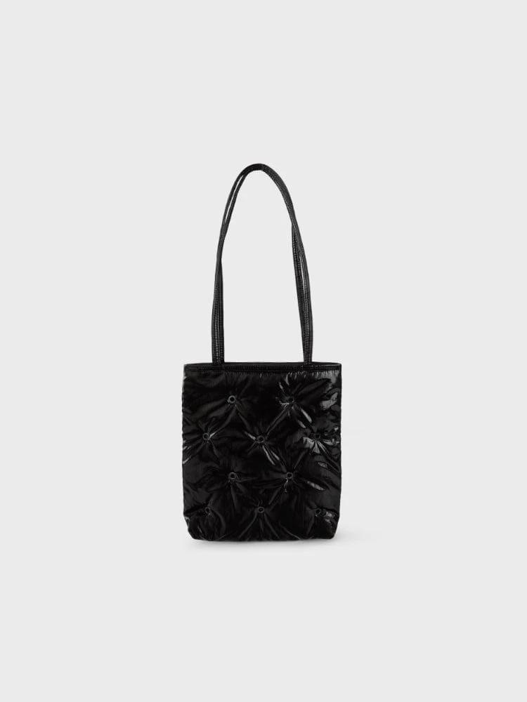 Coller Biscuit Shoulder Bag Onyx Black