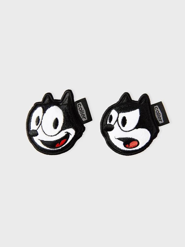 COLLÉ X Felix the Cat Plush Face Sticon Set