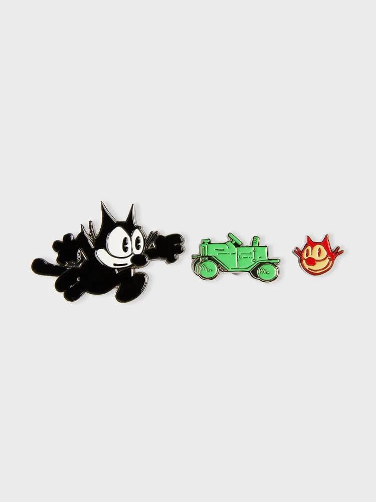 COLLÉ X Felix the Cat Metal Sticon Set VER.2