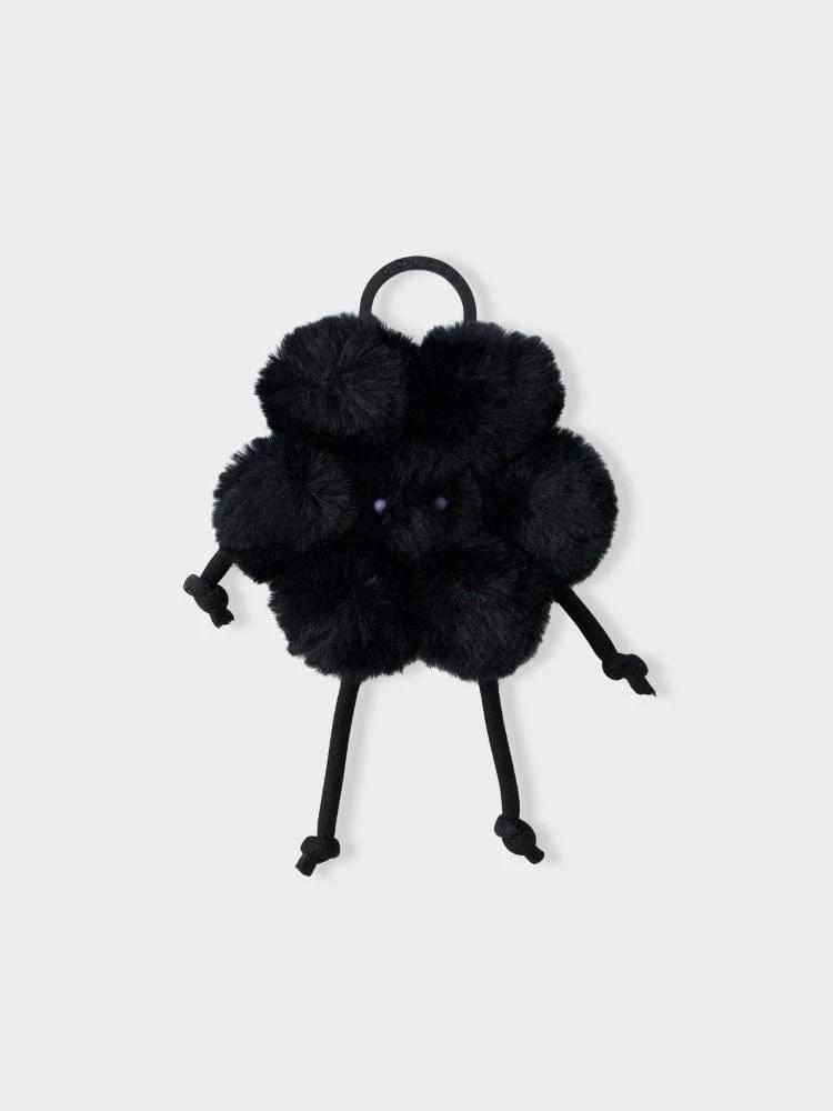 Colle Pully Plush Keyring Black