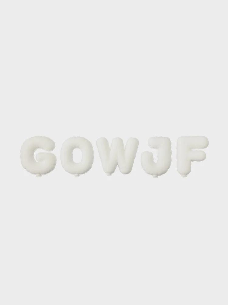 Kole Alphabet Sticon White (Option - F, G, J, O, W)