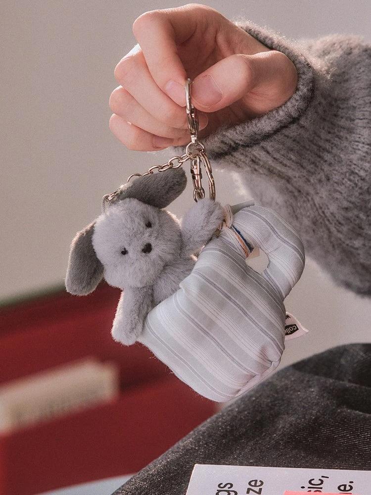 COLLER mini Furry Friends X MERGE Espresso Mug Keychain Set