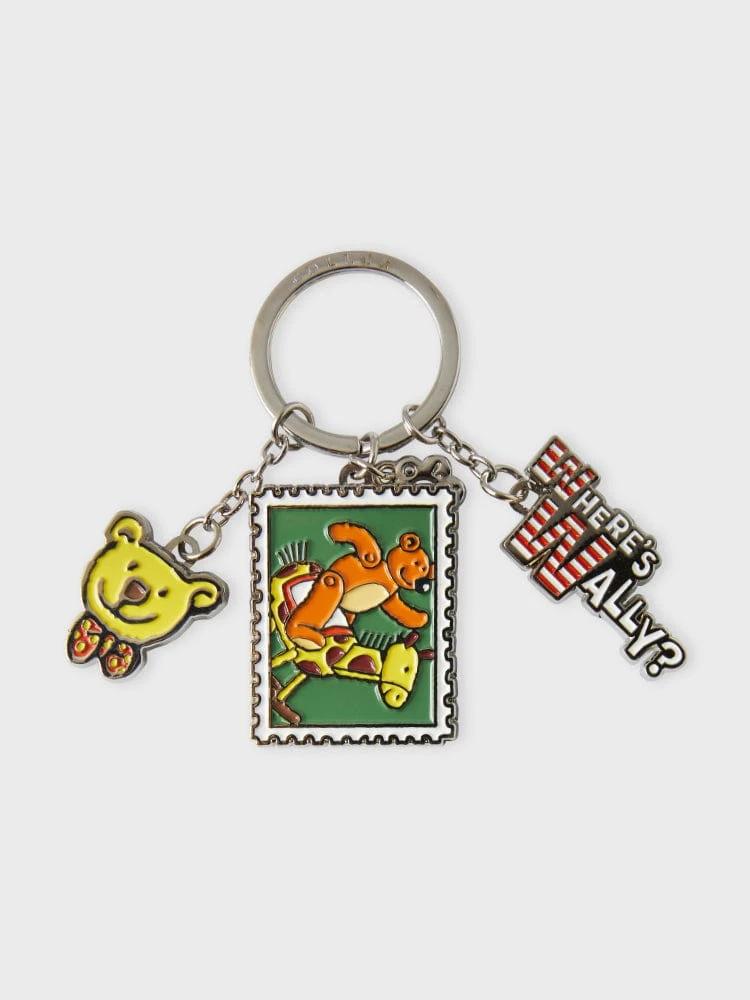 KOLLE X Where's Wally Metal Keyring
