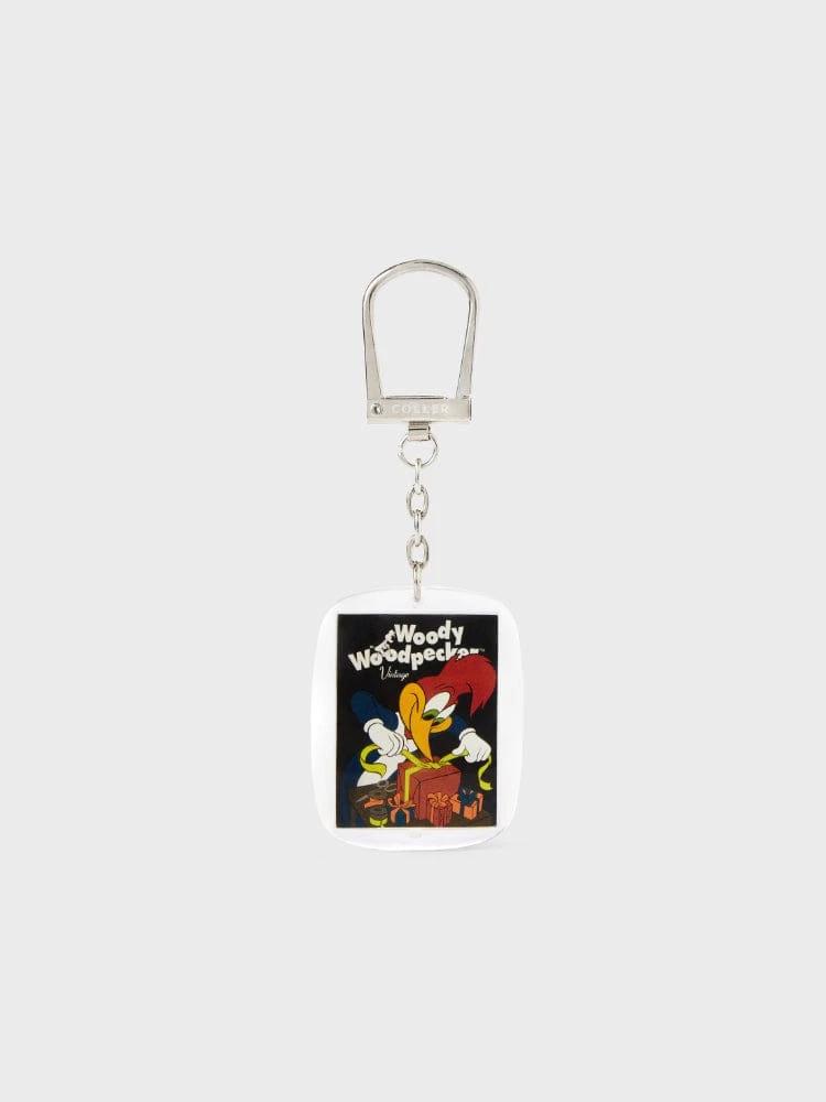 COLLÉ X Woody Woodpecker Photo Acrylic Keyring VER.1