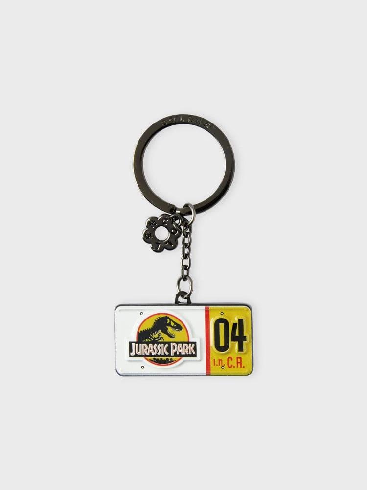 COLLÉ X Jurassic Park Metal Keyring VER.2