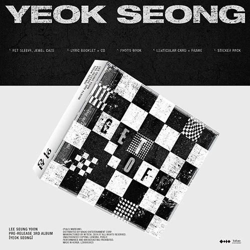 LEE SEUNGYOON - PRE-ORDER 3RD ALBUM [YEOK SEONG]