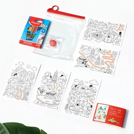 My Color Card Set (Gyeongju) - National Gyeongju Museum Specialty Product