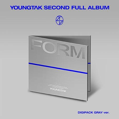 YOUNGTAK - 2nd Full Album [FORM] (Digipack GRAY ver.)