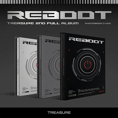 SET/3 Albums TREASURE (TREASURE) - 2ND FULL ALBUM [REBOOT] (PHOTOBOOK VER.)