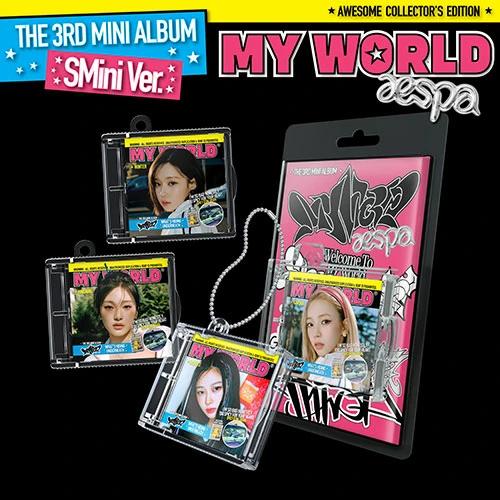aespa - Mini Album 3 [MY WORLD] (SMini Ver. Smart Album)