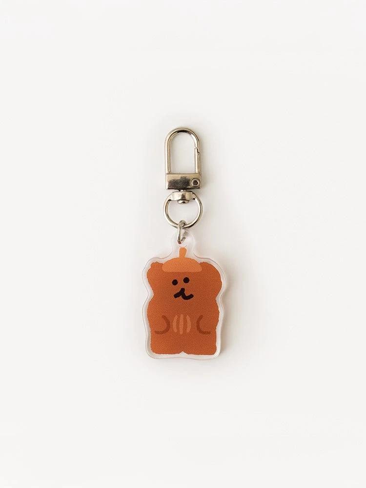 Dinotang Quokka & Bobo in the Woods Acrylic Keyring VER.6