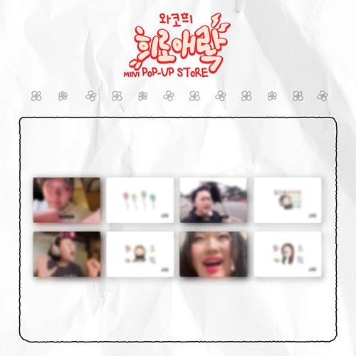 WAKO 2025 MINI POP-UP STORE OFFICIAL MD / Meme Postcard Set