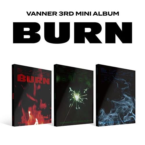 VANNER - 3RD MINI ALBUM [BURN] (Album 3 EA SET)