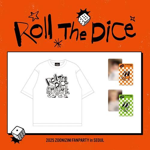 ZUNI JINI (ASTRO) - 2025 ZOONIZINI FANPARTY [Roll The Dice] MD / Short Sleeve T-Shirt