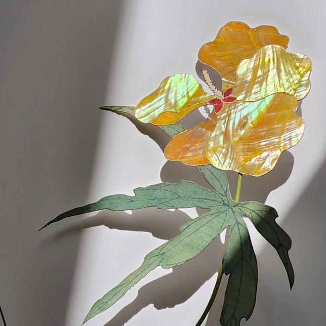 [East Asian Lacquerware] Mother-of-Pearl Flower (Yellow Shell) - Special Exhibition, National Museum of Korea