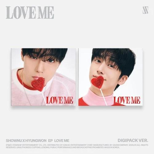 Shownu X Hyungwon (MONSTA X) - EP [LOVE ME] (DIGIPACK VER. Limited Edition)