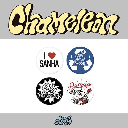 Yoon Sanha (ASTRO) - 2nd Mini Album [CHAMELEON] Pop-up Store MD / Pin Button SET