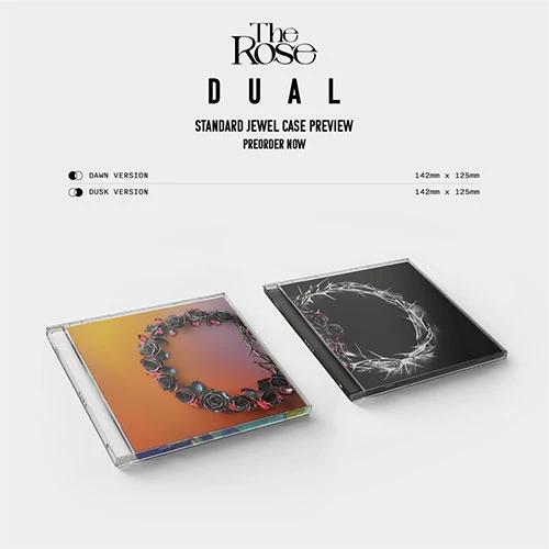 SET - The Rose - DUAL (Jewel Case Album) 2 EA