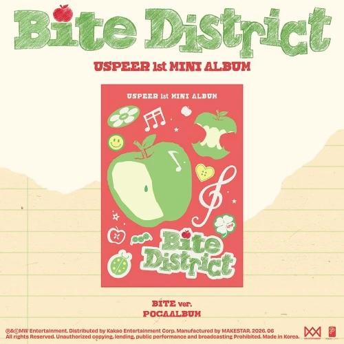 USPEER - 1st MINI ALBUM [BITE DISTRICT] (BITE ver.)(POCAALBUM)