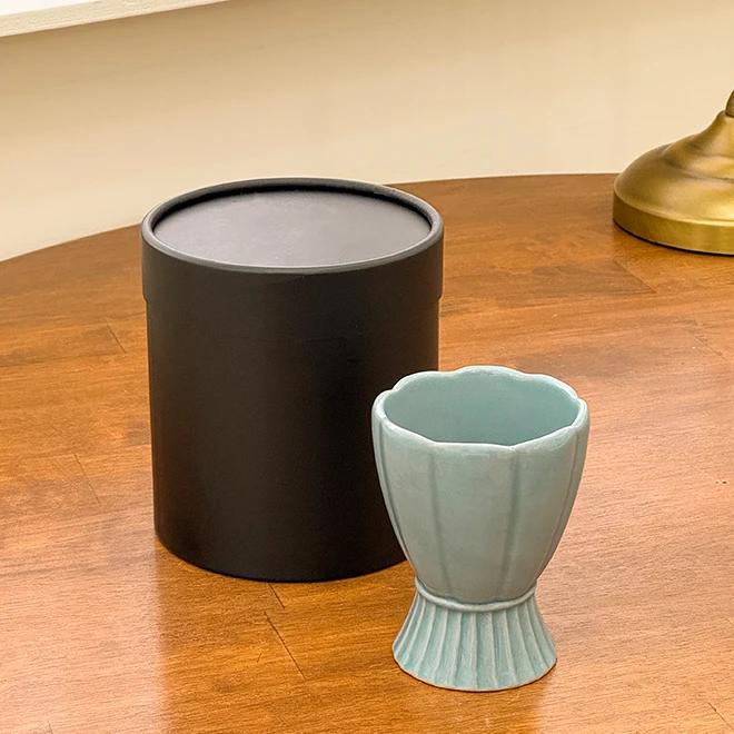 Exhibition 'Creating a Green World, Goryeo Figurative Celadon': Melon-shaped Vessel and Wrinkled Cup